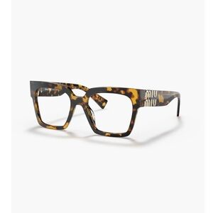 Miu Miu Tortoise Shell Square Eyewear